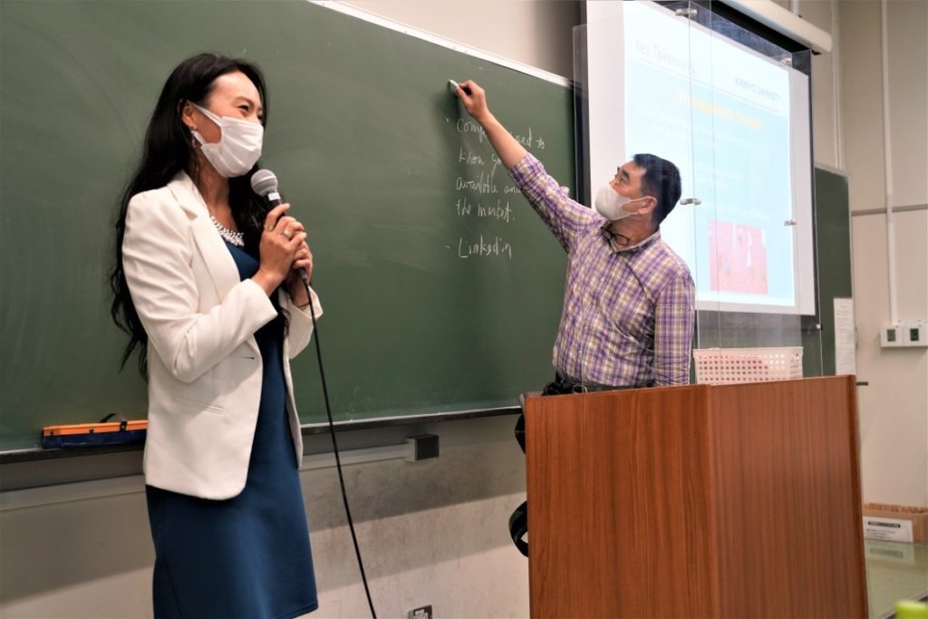 Rachel Leng guest seminar at Rikkyo University