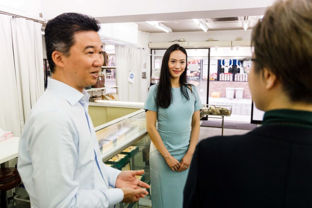 Mr. Sekine introduces me to Ms. Suzuki, the Ikebukuro Store Manager, and together they gave me an exclusive tour of the Sekine Ikebukuro West Gate Store.