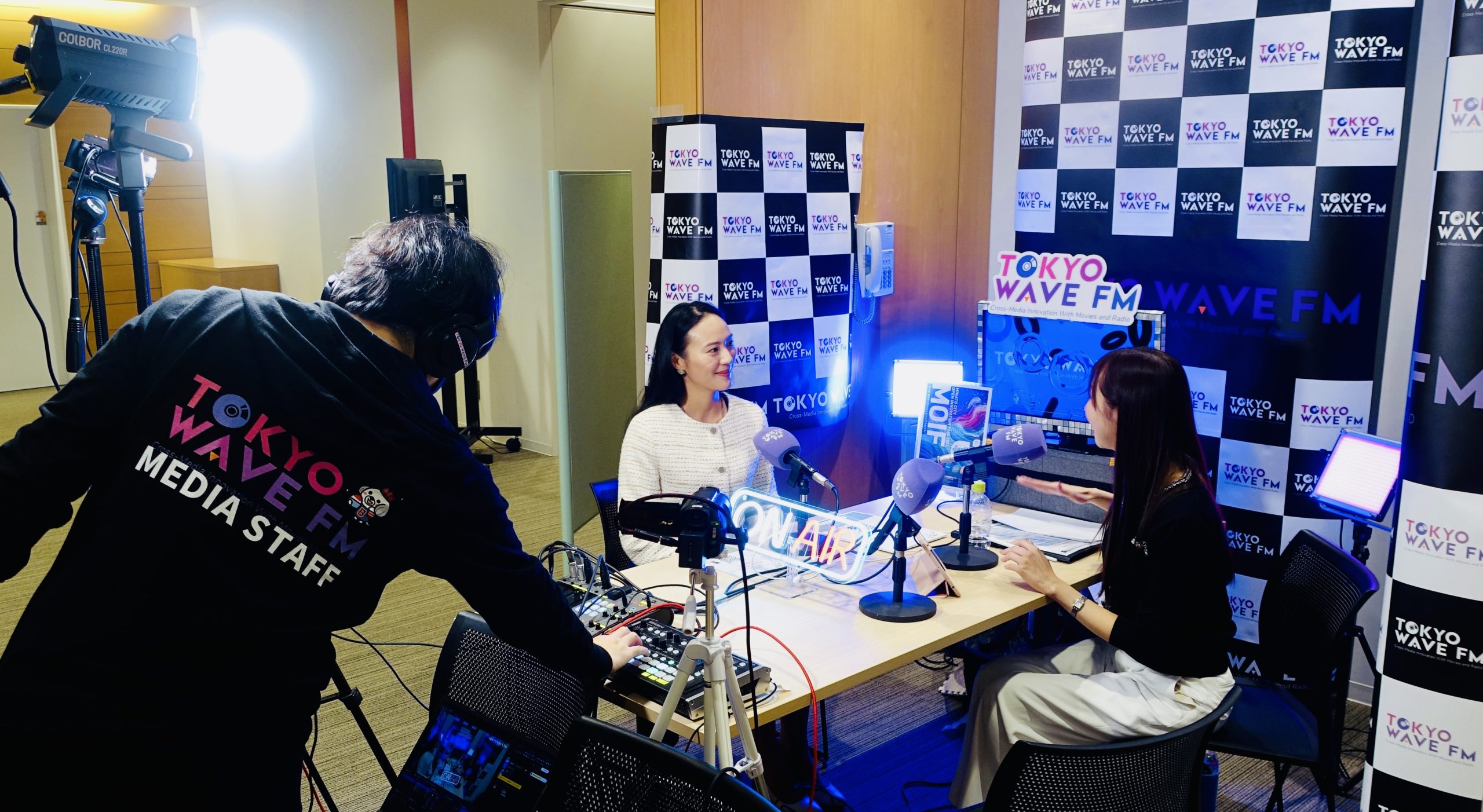 RachelLengTokyoWaveFMRadioInterview