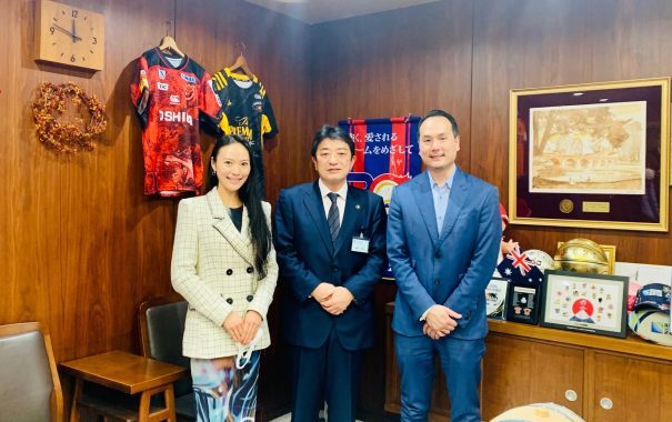 SeiRogai meets with Fuchu City Mayor