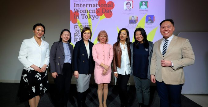 IWD Rachel Leng with the Speakers
