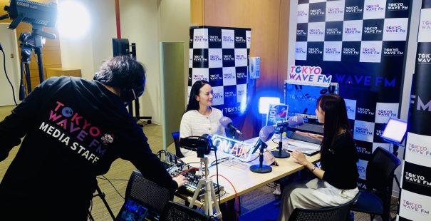 RachelLengTokyoWaveFMRadioInterview