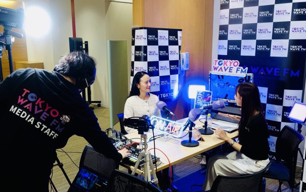 RachelLengTokyoWaveFMRadioInterview